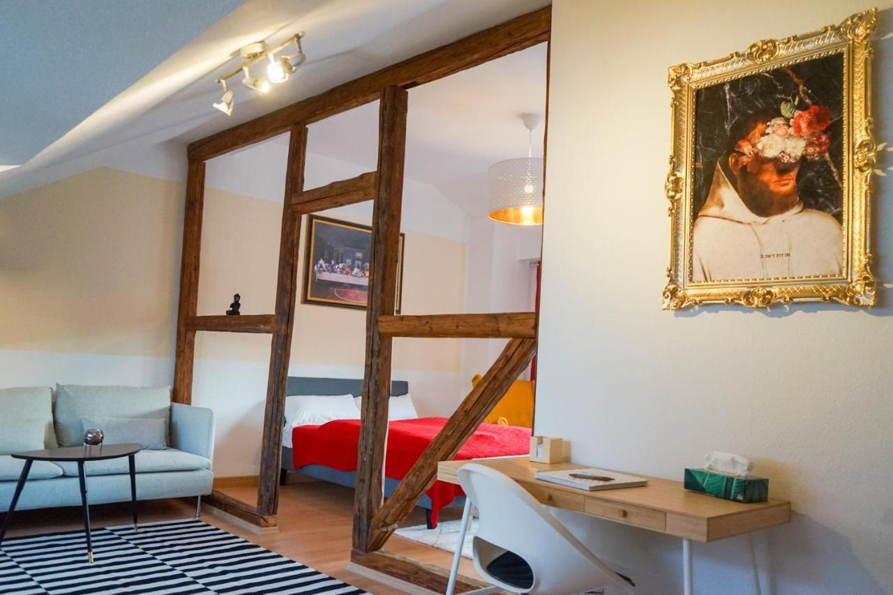 FULL HOUSE Premium Apartments - Jena Holzmarkt - WiFi&Netflix inkl. Exterior foto