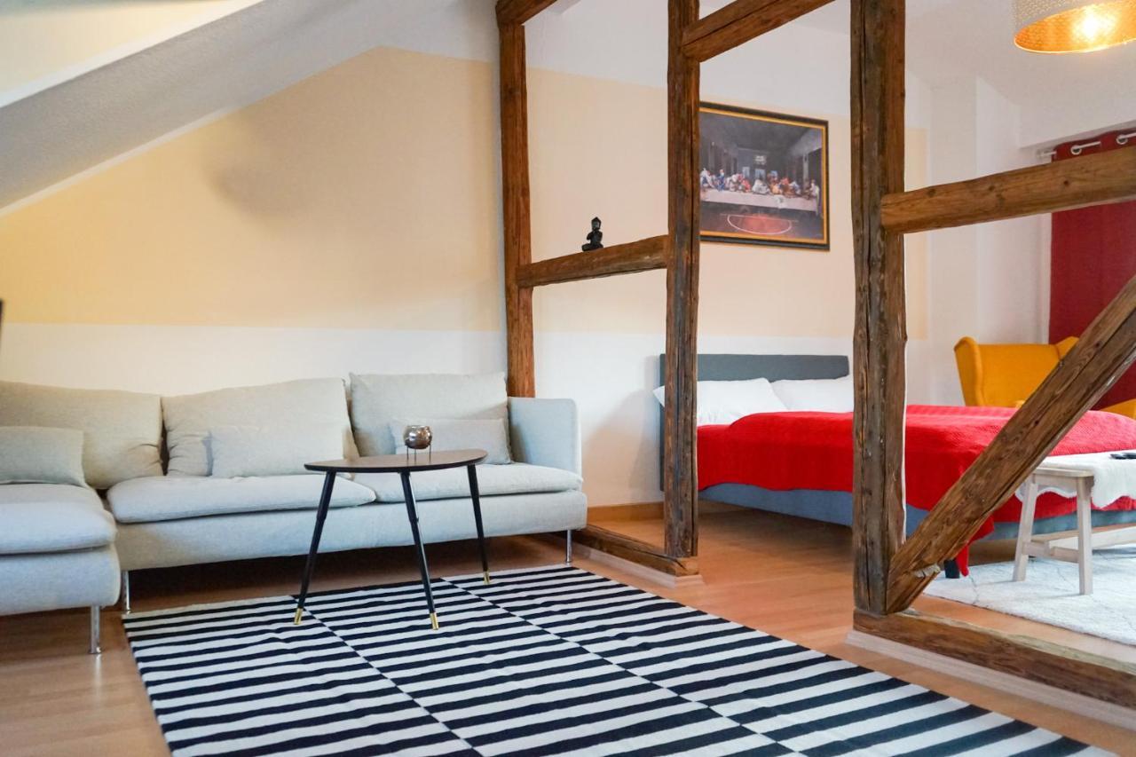 FULL HOUSE Premium Apartments - Jena Holzmarkt - WiFi&Netflix inkl. Exterior foto
